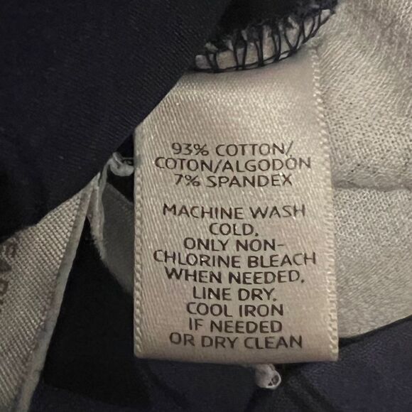 LOFT Ann Taylor Womens Blue Pink Floral Cropped Pants Stretch Size 2 EUC - Picture 7 of 7